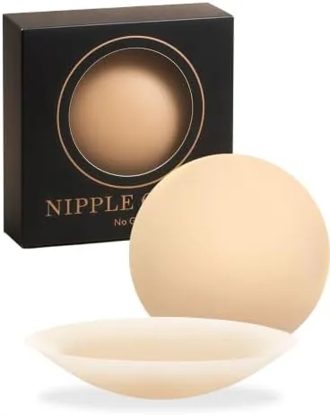 rosefly nipple covers for women pasties non glue adherence dynamic contouring tapered edges weightless breast petals invisible seamless reusable washable for dress cups a c nude
